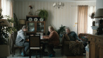 A scene from HOW TO DIVORCE DURING THE WAR, a film by Andrius Blaževičius. A Zeitgeist Films release in association with Kino Lorber.