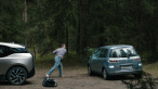 A scene from HOW TO DIVORCE DURING THE WAR, a film by Andrius Blaževičius. A Zeitgeist Films release in association with Kino Lorber.