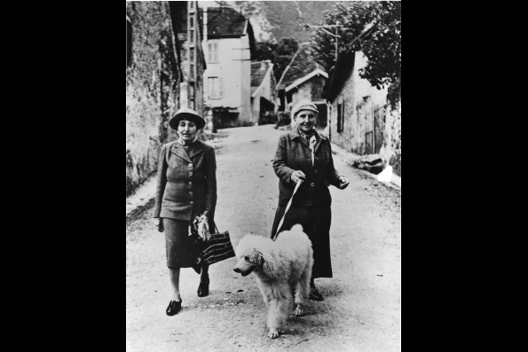 Gertrude Stein and Alice B Toklas. As seen in Paris Was a Woman. A film by Greta Schiller. A Zeitgeist Films release.