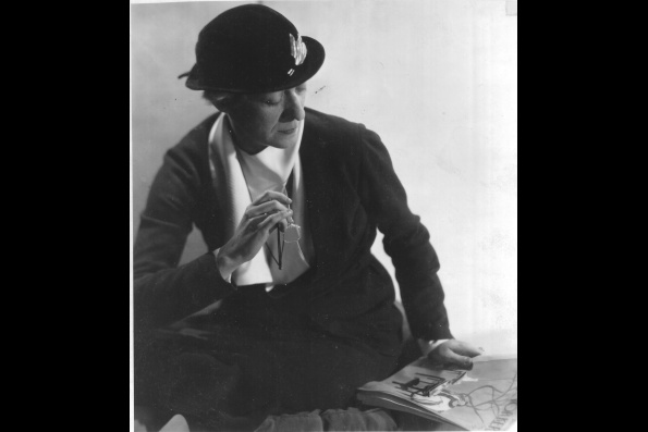 Janet Flanner. As seen in Paris Was a Woman. A film by Greta Schiller. A Zeitgeist Films release.