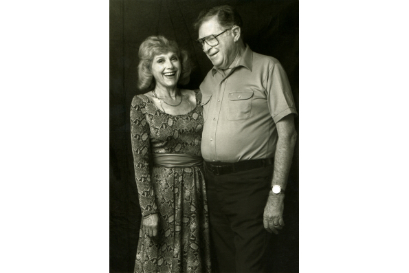 Lillian and Harold Michelson in New York City in 1984 in Daniel Raim’s HAROLD AND LILLIAN: A HOLLYWOOD LOVE STORY. A Zeitgeist Films release. Photo: Adama Films / Zeitgeist Films. For hi-res version click on photo then click on Download link.