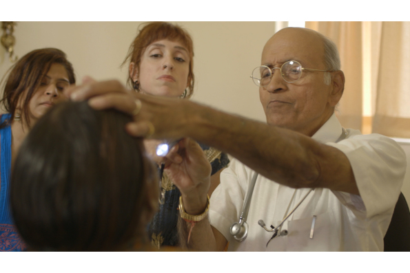 Dr. Vasant Lad in THE DOCTOR FROM INDIA. A film by Jeremy Frindel. A Zeitgeist Films release.