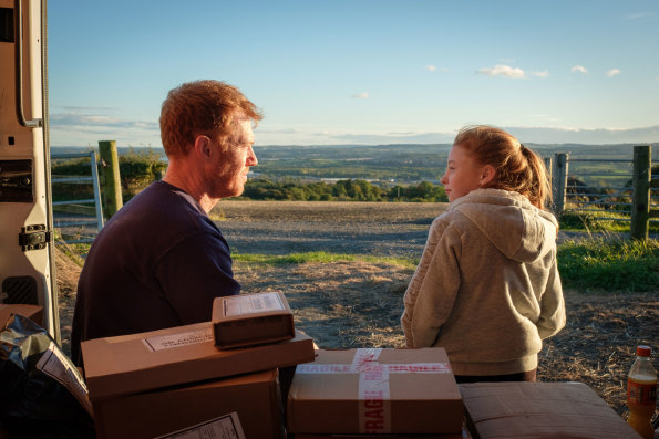 Kris Hitchen and Katie Proctor in SORRY WE MISSED YOU. A film by Ken Loach. Photo: Joss Barratt