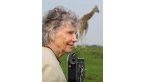 Anne Innis Dagg today. As seen in The Woman Who Loves Giraffes, a film by Alison Reid.