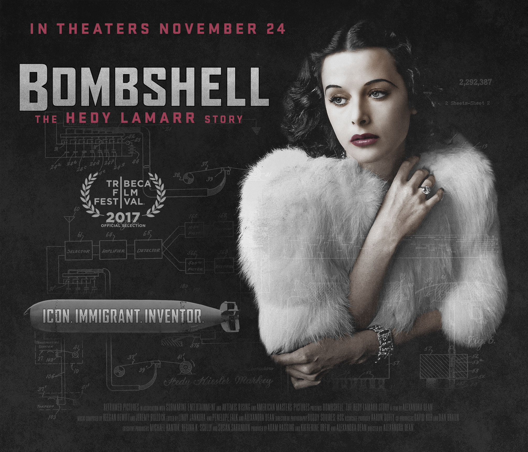 BOMBSHELL - THE HEDY LAMARR STORY2016 x 1726