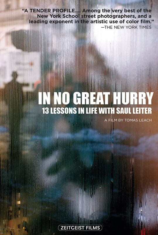 In No Great Hurry: 13 Lessons in Life with Saul Leiter [DVD]