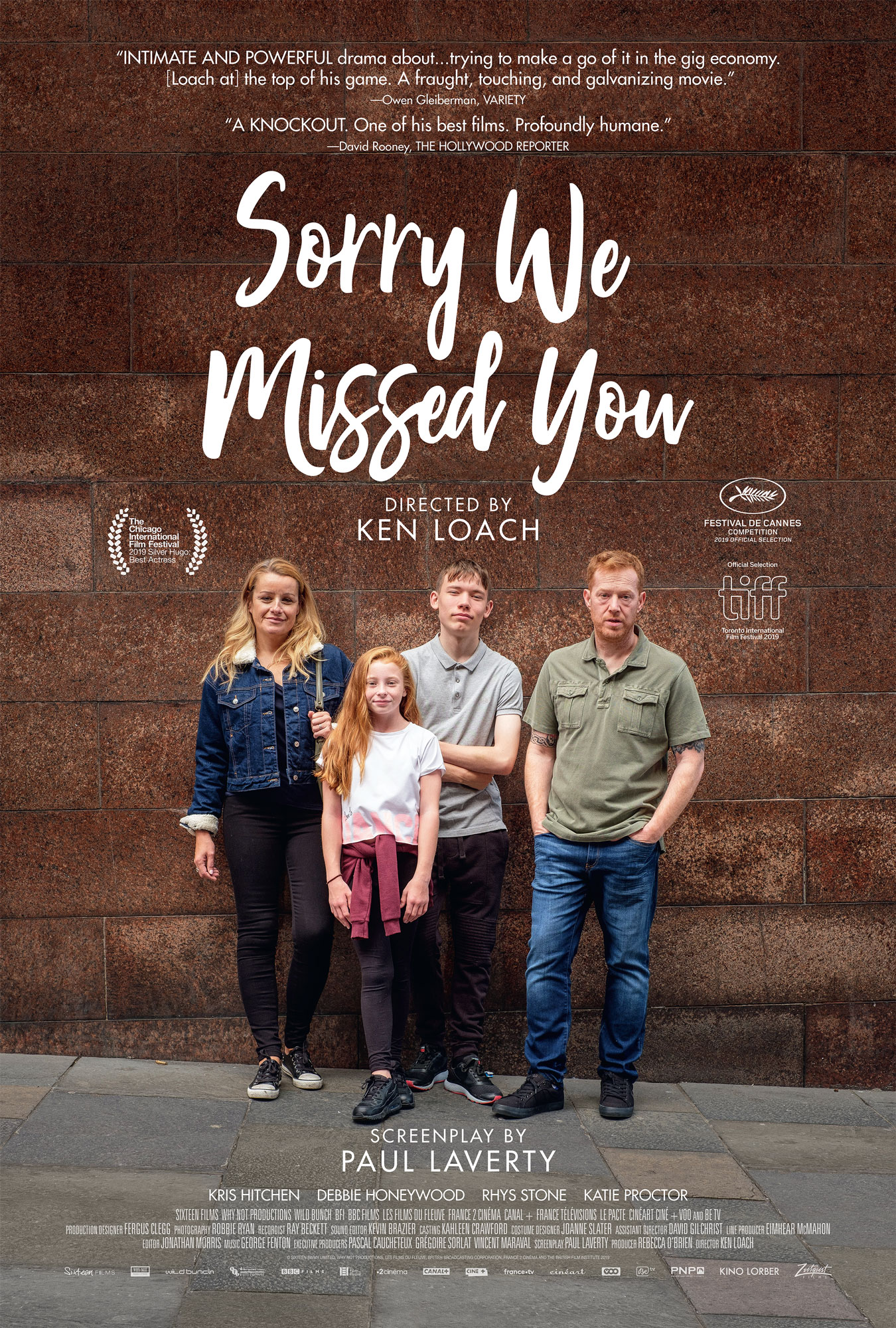 Sorry We Missed You [Blu-ray]