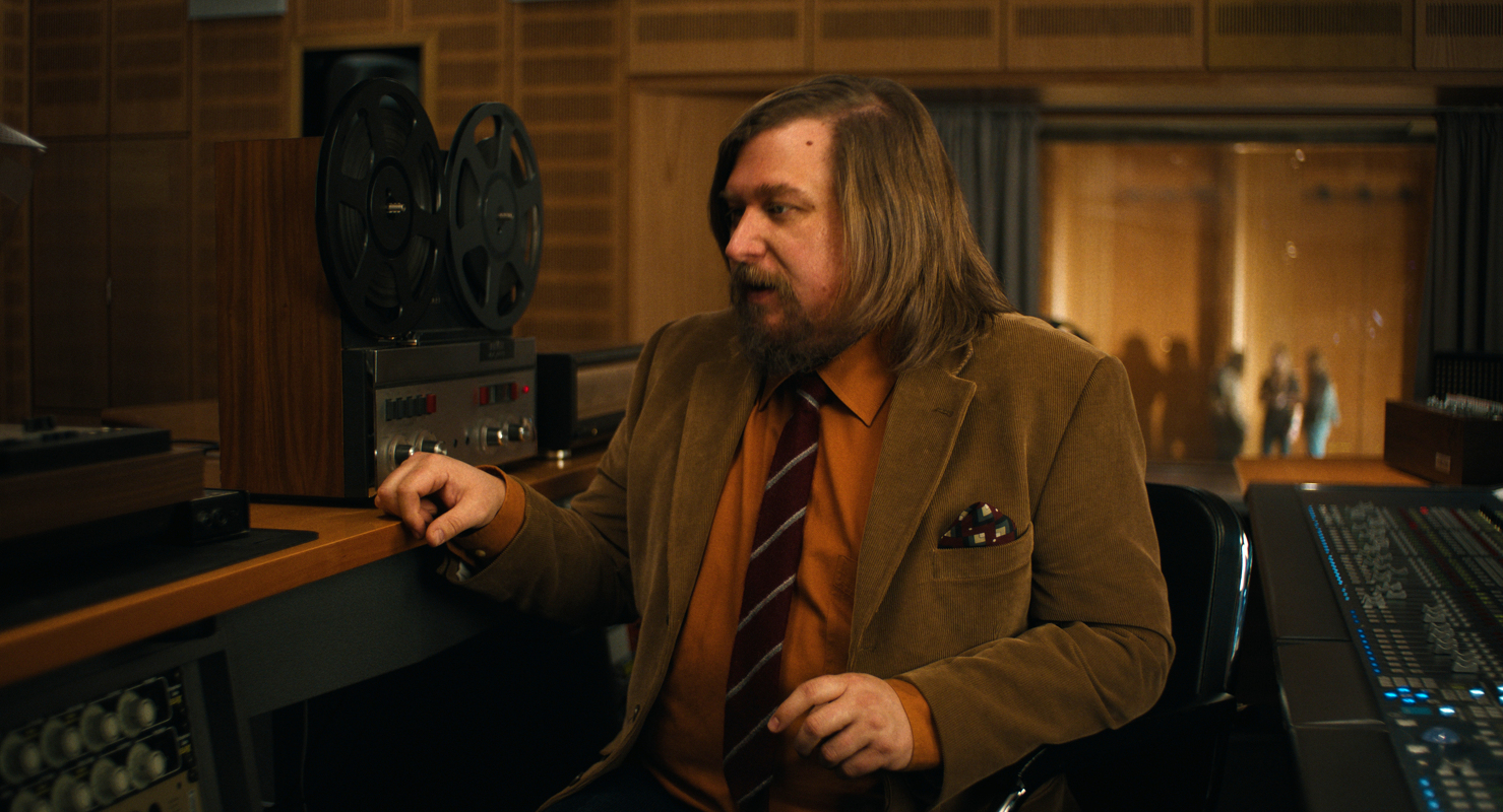 Michael Chernus as Michael Watts in Köln 75, a film by Ido Fluk. A Zeitegist Films release in association with Kino Lorber.