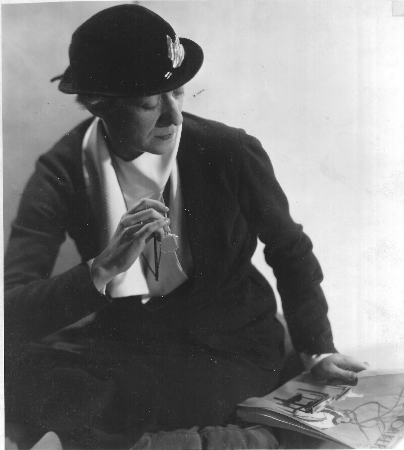 Janet Flanner. As seen in Paris Was a Woman. A film by Greta Schiller. A Zeitgeist Films release.