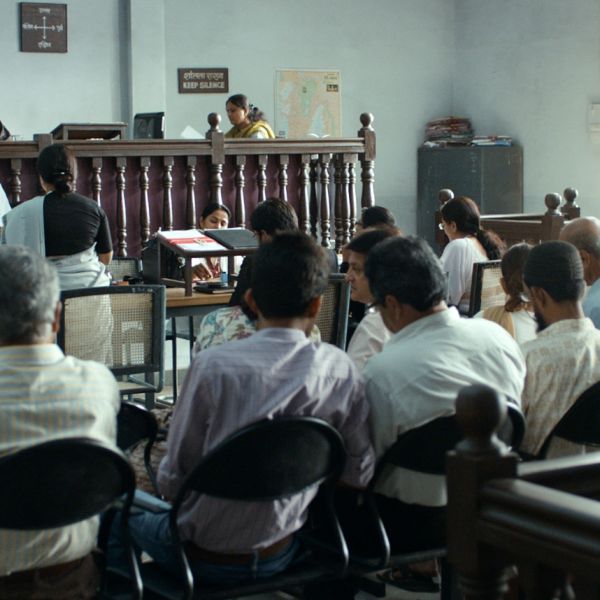 A scene from COURT. A film by Chaitanya Tamhane. A Zeitgeist Films release.