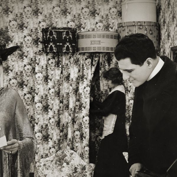 Film still from The Soul Market (1916), produced by Alice Guy-Blaché Blaché and featuring Olga Petrova. Courtesy of Wisconsin Center for Film and Theater Research.